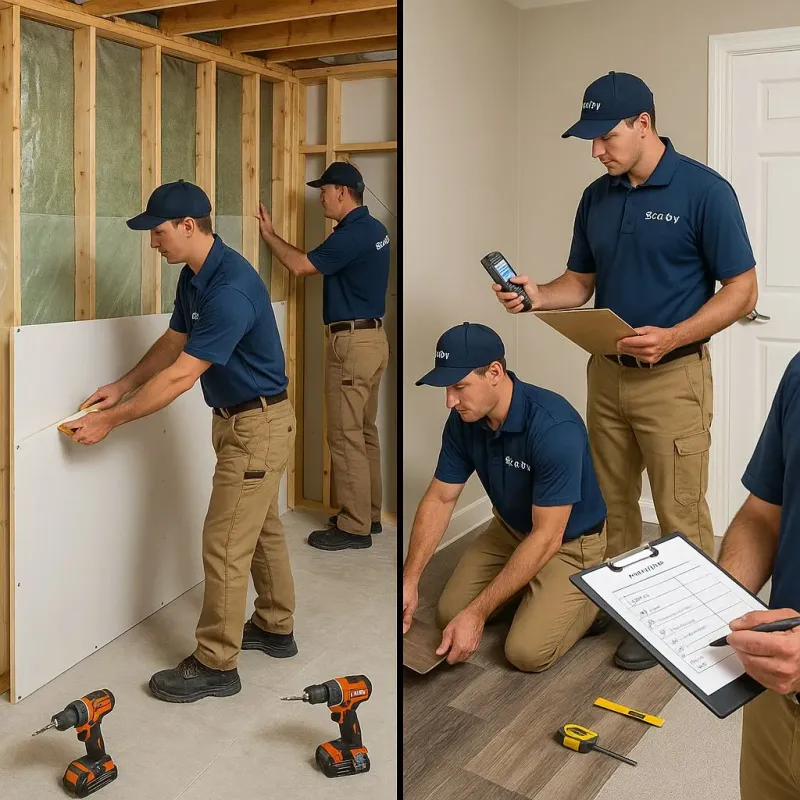 Repairs and Reconstruction process in Tappahannock, VA
